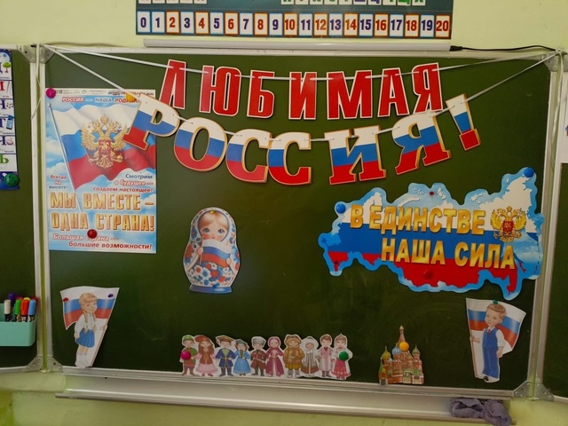 Класс час «Сила России — в единстве страны!».